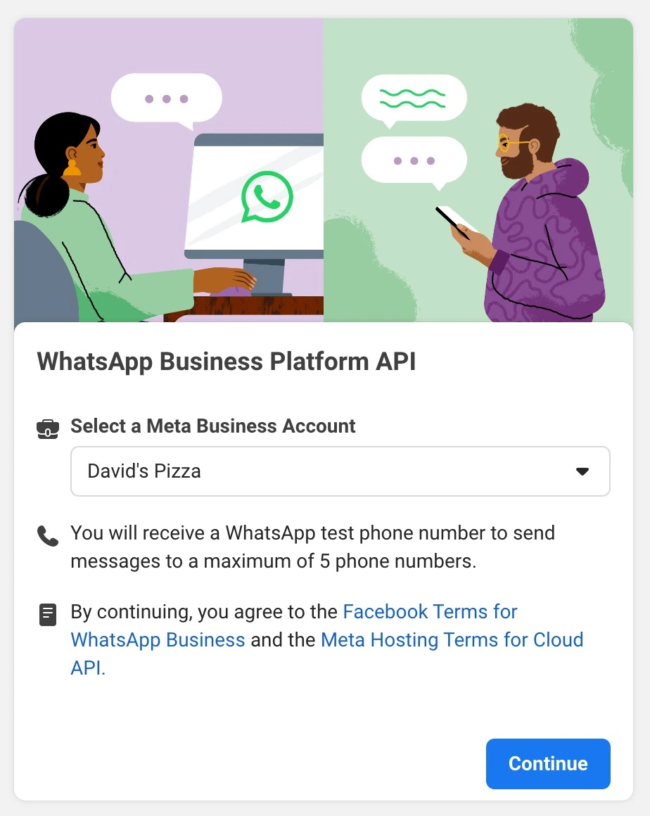 select meta business